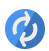 Blue Sync Button